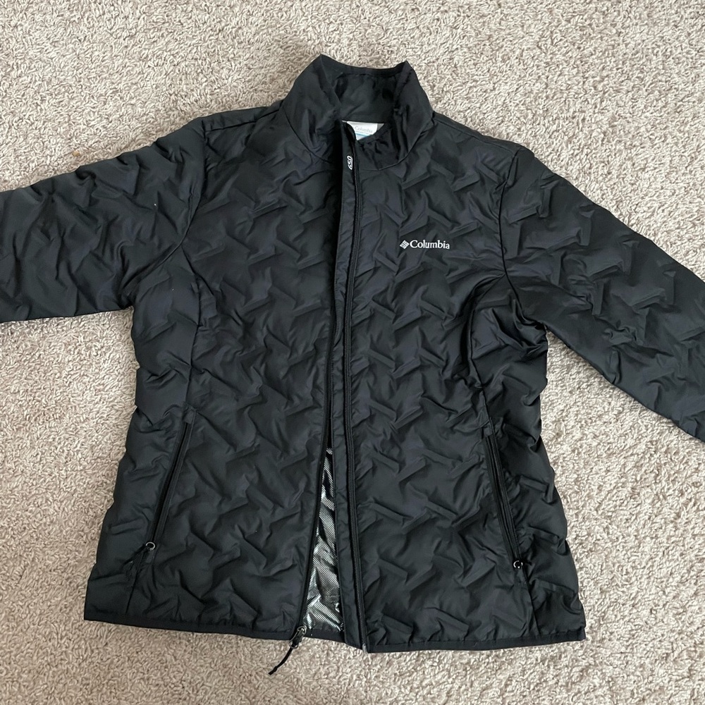 Columbia omniheat puffer pintuck jacket